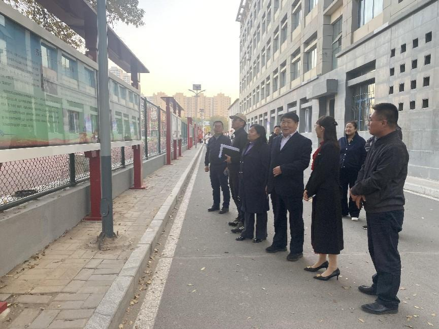 统战部组织专家开展“民族团结进步文化长廊”验收工作