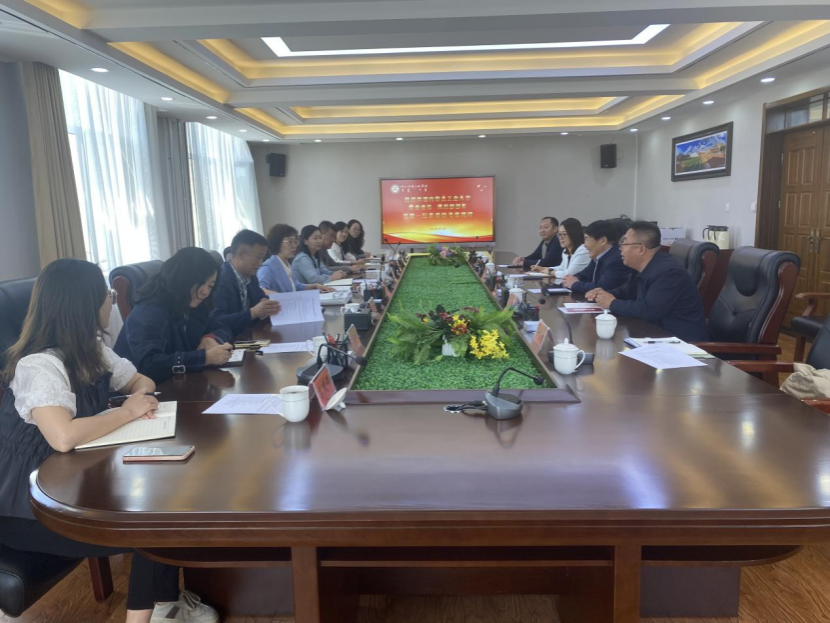 【民族政策宣传月】内蒙古工业大学党委委员、统战部部长任慧一行来beat365官网考察调研  