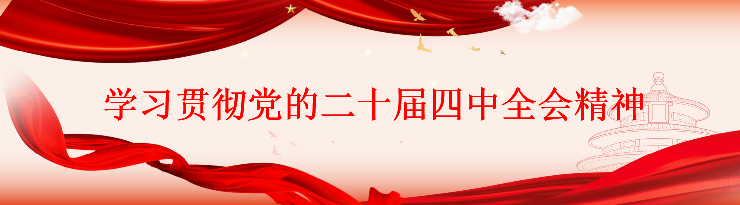 学习贯彻党的二十届四中全会精神